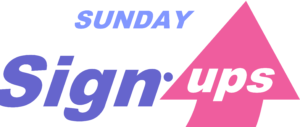 Sunday sign ups